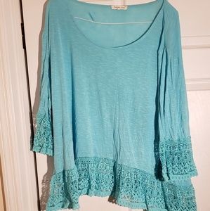 Indigo Soul Blouse NWOT